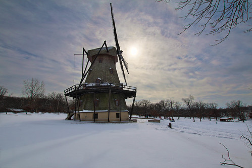 snow illinois day windmills fabyan pwwinter