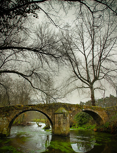 bridge canon puente eos ponte galicia invierno romana carballo 60d lubians