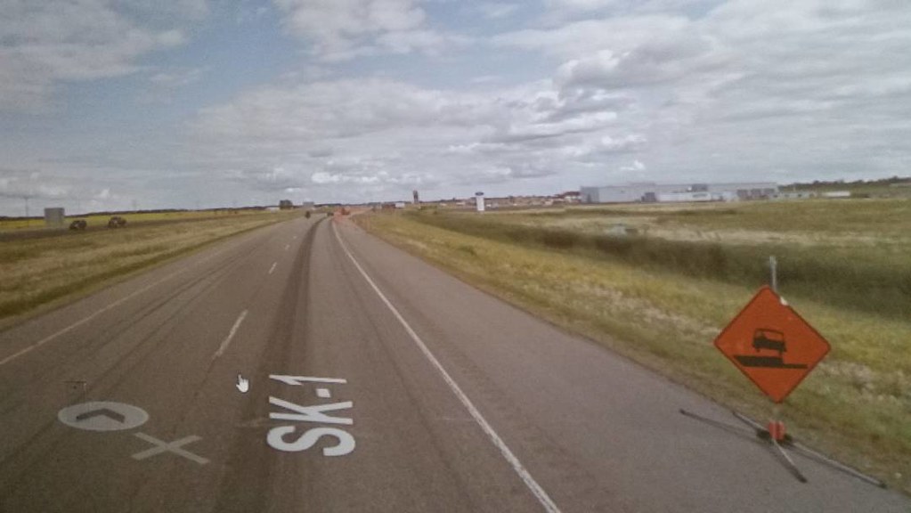 I've been bumped off the road for a while but I'm finally back #ridingthroughwalls on this epic #xcanadabikeride through #googlestreetview. #Moosomin #saskatchewan