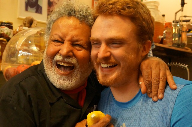 Uzi-Eli, the etrog healer man in Jerusalem, Israel with a colorful personality and laughter aplenty! 