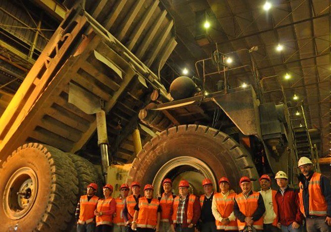 Ministros de Obras Públicas del país visitaron Minera Alumbrera 