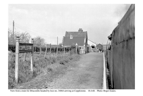 greatbritain england blackwhite railways copplestone