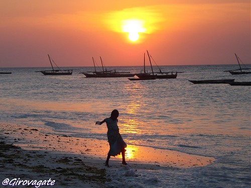 Zanzibar tramonto