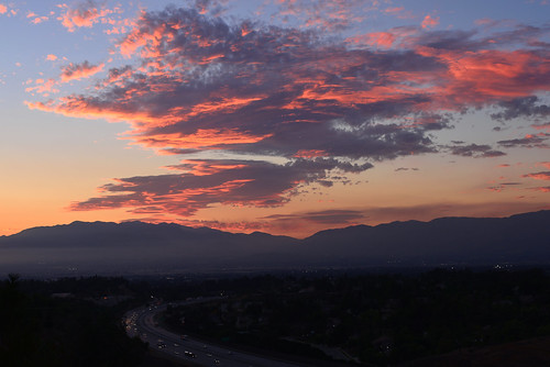 california sunset weather redlands