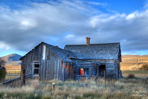 old house cloudy idaho hdr chesterfieldghosttown