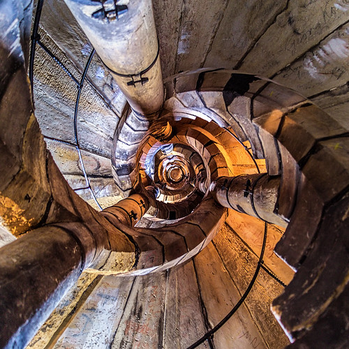 old light tower church up stone architecture stairs spiral view gothic style historic historical tall