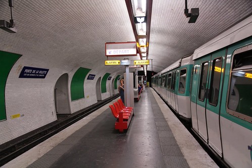 Metro Station: Porte de la Villette: Paris: August 2012 v7