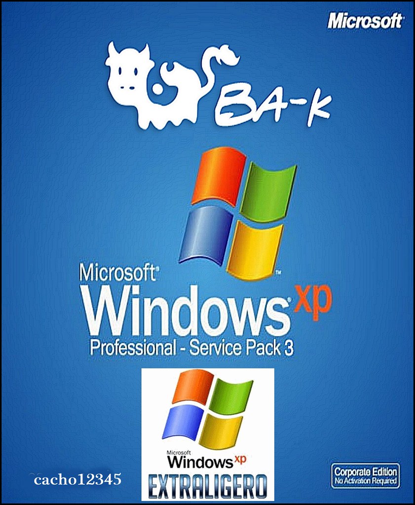 Resultado de imagen para WINDOWS XP Ba-K Sp3