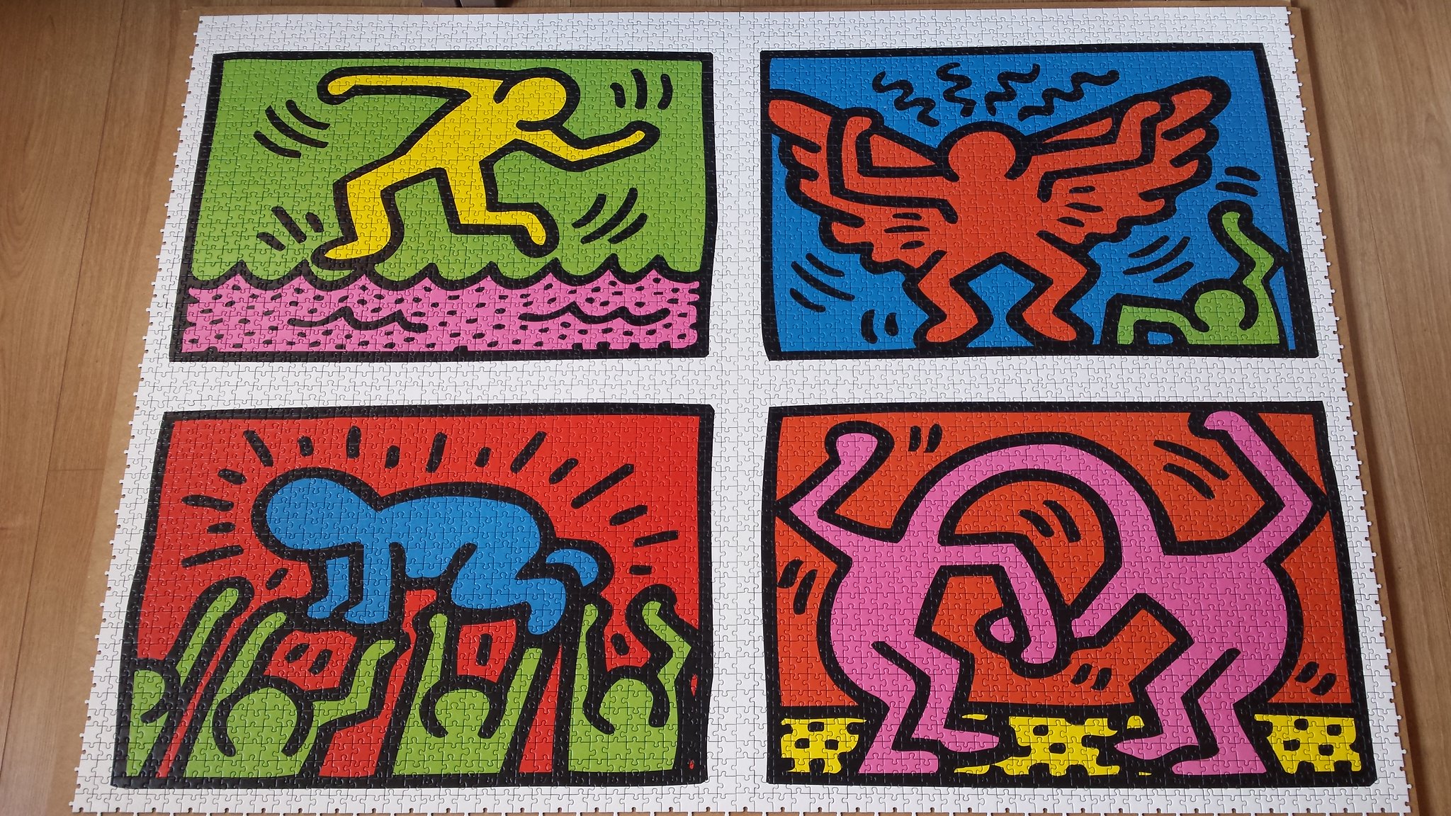 Re: Ravensburger 32000 Keith Haring: Double Retrospect.