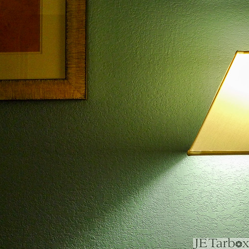 light texture wall frame lampshade