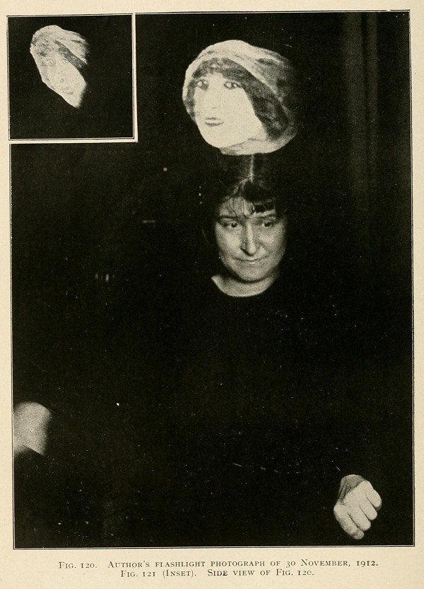 Photographs from a séance with Eva Carrière (1913) – The Public Domain ...