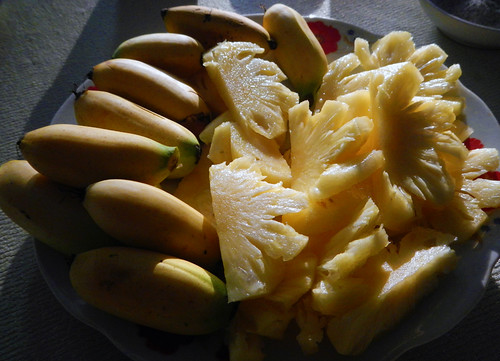 Mekong Delta, Banana & Pineapple for breakfast