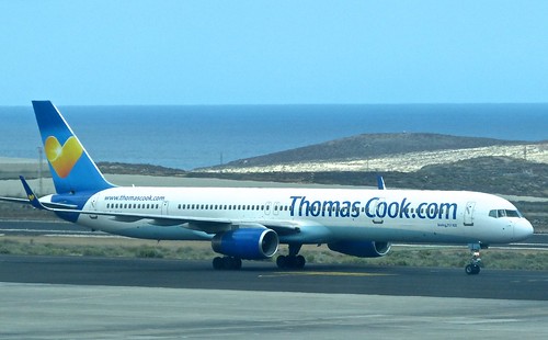 G-JMAA ‘Thomas Cook Airlines’ Boeing 757-3CQ on ‘Dennis Basford’s railsroadsrunways.blogspot.co.uk’