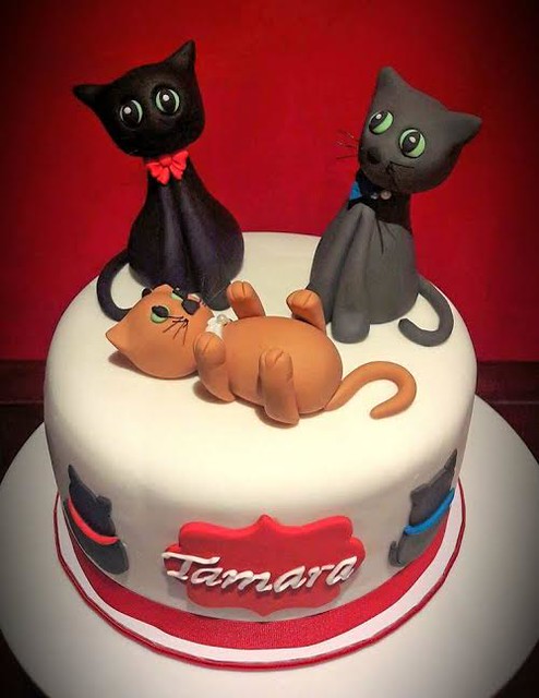 Cat Lovers Cake by Sunet Heydenrych of Cakes by Sunet