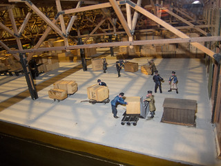 Warehouse diorama