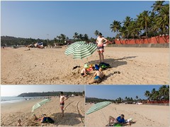 Plaża w Bogmalo, Goa