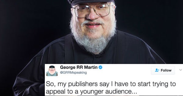 George R.R. Martin's Ridiculous Tweet Has People Feeling Some Type of Way Right Now