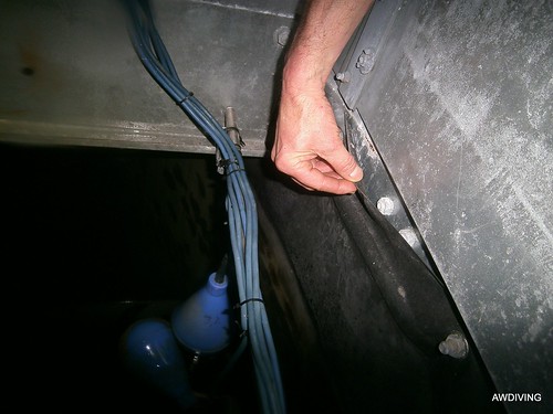 Linerophanging inspectie Sprinklertank