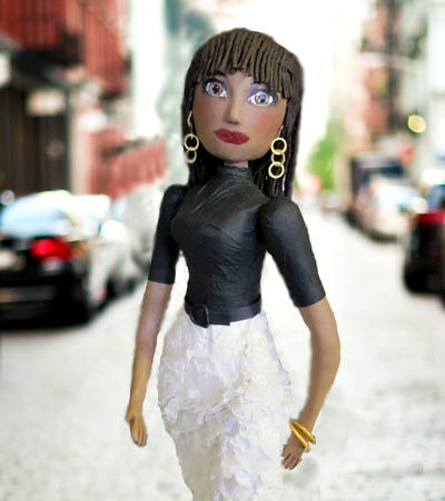 Paper Mache Art Doll