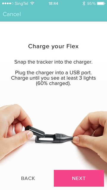 Fitbit Flex iOS App - Step 3