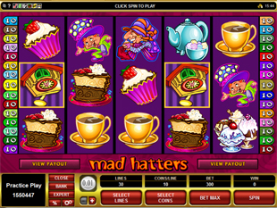 Mad Hatters Slot Machine