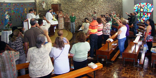Retiro reuniu pessoas de todo o Brasil em Guaporé.