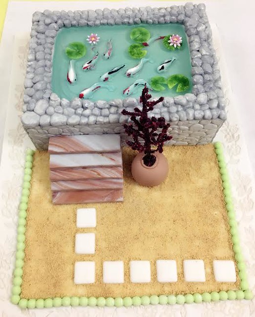 Longevity Birthday Cake by Cynthia Miki Cheah of Miki's CakeVille
