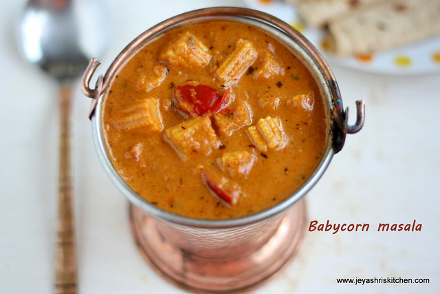 BABY CORN MASALA 2