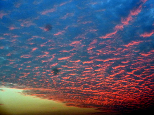 sunset red sky clouds patna redbluesky
