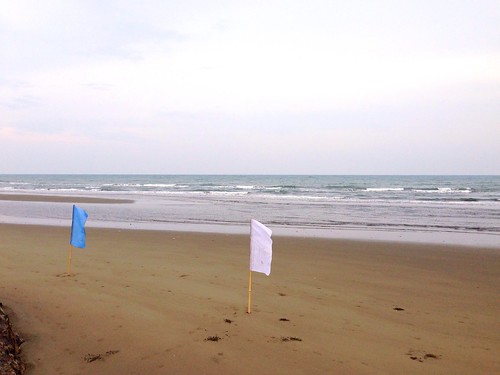 sea beach skyline sand waves horizon peaceful flags calm colorvibefilter baybayroxascity