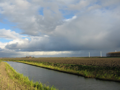 water nederland polder zuidholland holland netherlands niederlande strijensas