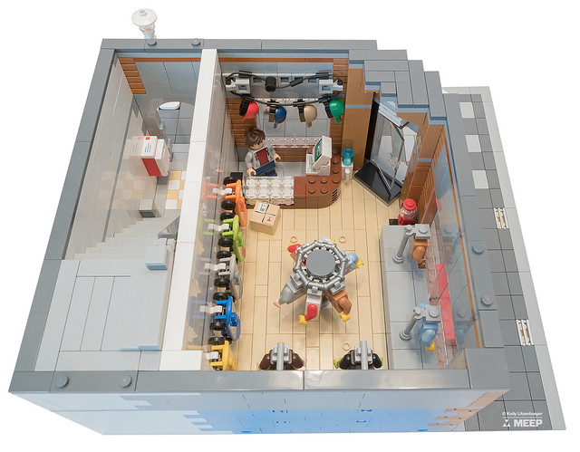 LEGO Revolution upstairs interior