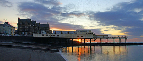 sunset heritage wales clouds reflections pier seaside westwales historic aberystwyth ceredigion starlings historicbuilding welshcoast theseaside welshheritage royalpier a580 seasidephotography welshseaside rosiegirl seasidecolours rosiegirl1 theroyalpier therosiegirl