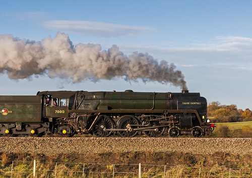 england europe cheshire unitedkingdom transport class steam standard railways beeston midlands gbr olivercromwell 70013 brstd7mtbritannia christmascheshireman