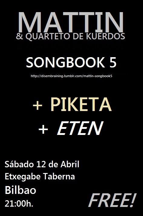 Mattin + Eten + Piketa 12 de abril sabado Taberna Etexgabe Bilbao la vieja 13062491315_5492d2e4c2_o