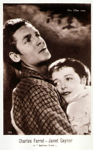 Janet Gaynor and Charles Farrell in Seventh Heaven
