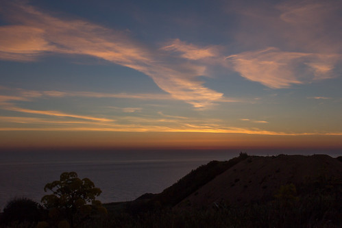 ghawdex gozo malta qala blue clouds dawn earlymorning horizon orange sea silhouette sunrise