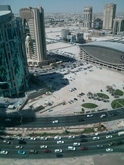View from 22th floor Doha