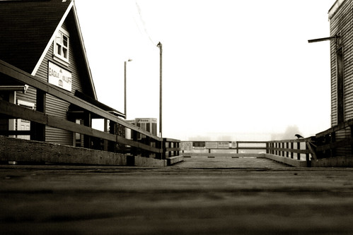 blackandwhite monochrome pier dock princerupert blinkagain