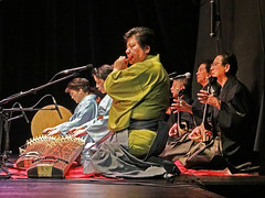 Orchestre traditionnel d’Okinawa (musée Guimet, Paris) - Photo of Chatou