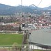 Pohled na Oberstdorf z lanovky