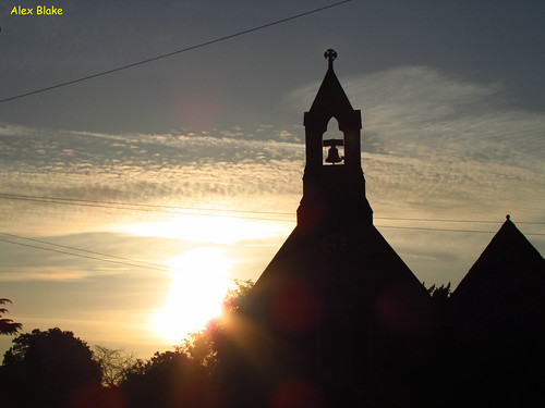 england church silhouette sunrise ngc surrey ripley nationalgeographic