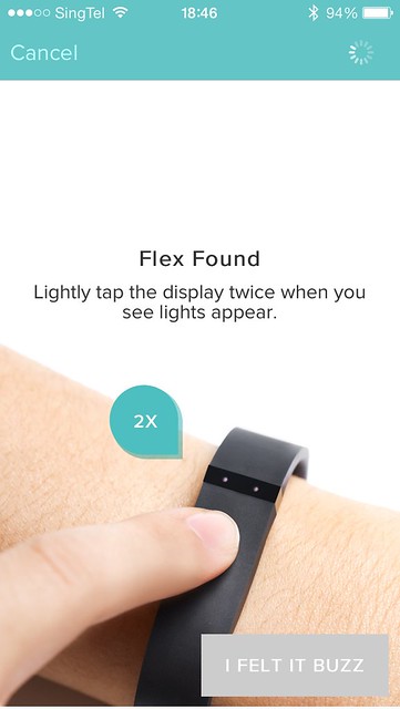 Fitbit Flex iOS App - Step 8