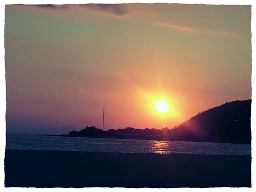 ocean sunset sea beach philippines shore pleasure flickrandroidapp:filter=chameleon