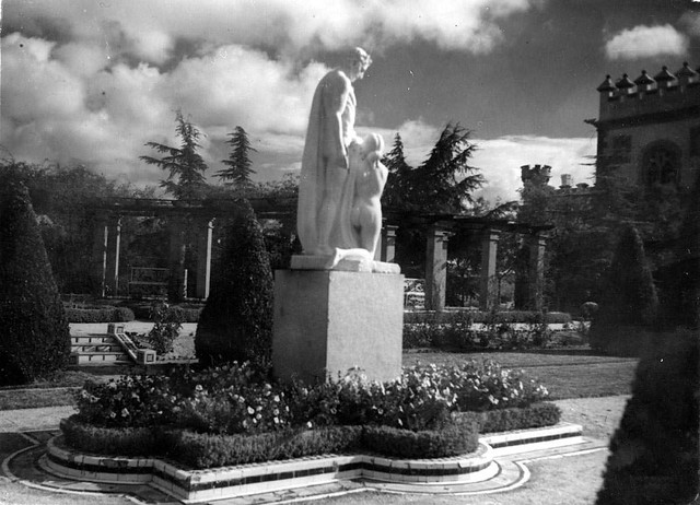 Palacio de la Sisla en 1935. Fotografía Josep Gaspar i Serra © Arxiu Nacional de Catalunya. Signatura ANC1-23-N-1553jpg