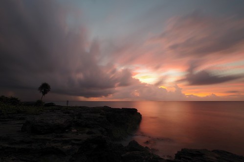 sea sunrise mexico coast soleil pentax playadelcarmen mexique xcaret leverdesoleil sigma1020mmf456 k01 grandoccidentalxcaret
