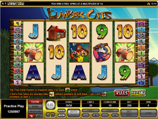 Lumber Cats Free Spins