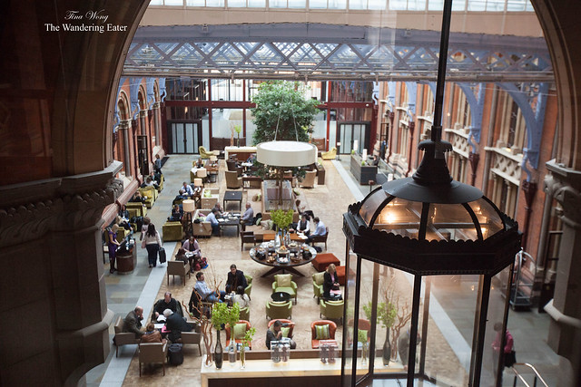 View of the Hansome Lounge from the suite floor