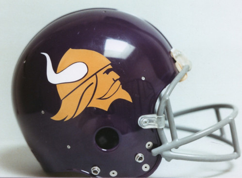 Minnesota Vikings First Helmet