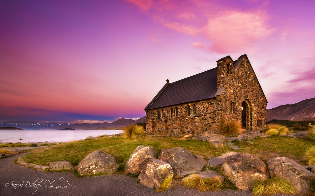 Pastel Prayers ~ Church Of The Good Shepherd, Lake Tekapo, New Zealand